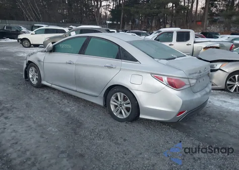2012 Hyundai Sonata Hybrid z USA, uszkodzony, nr VIN KMHEC4A49CA033546